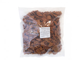 Топ домашних закусок к пиву: Гренки черные со вкусом аджики