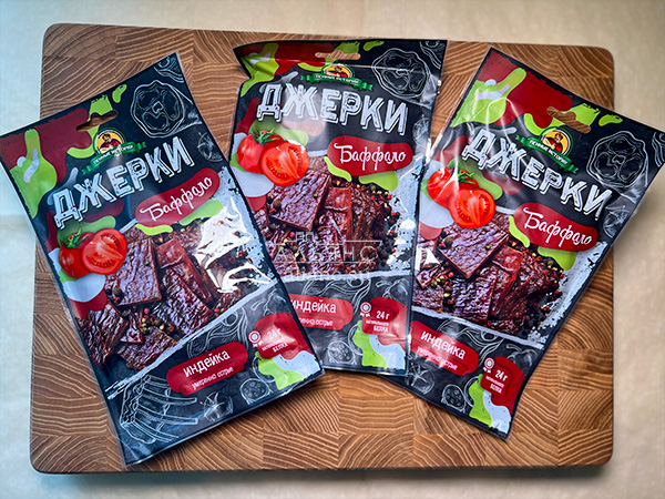 Джерки из индейки "Баффало" 45 гр. в Москве
