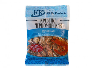 Тунец вяленый: Креветка Черноморская (сушеная) (25гр)