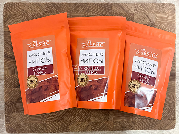 Мясо (АЛЬЯНС) вяленое курица "Гриль" 50 гр. в Москве