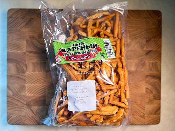 Жареный сыр "ВКУСНЯШКА" (Оливковый) 500гр. в Москве