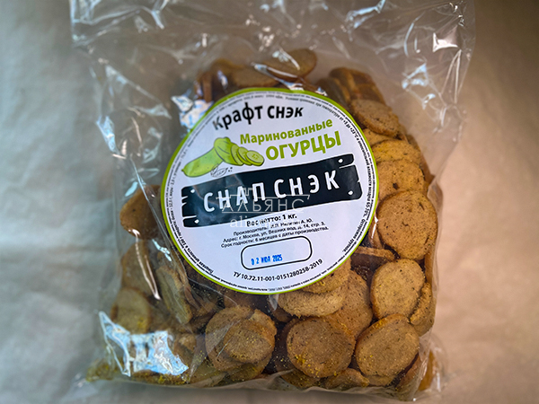 Снапсы ПШЕНИЧНЫЕ "Маринованные огурцы" в Москве