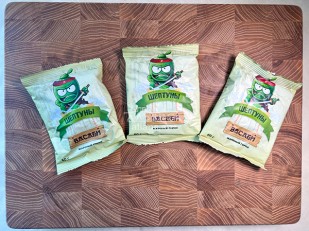 Кукурузные шарики со вкусом сыра: Горох жареный со вкусом ВАСАБИ 