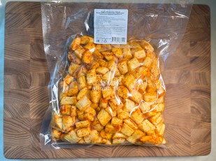 Рыбные снеки: Сырный продукт ФЕРМЕРСКИЙ бочонок паприка