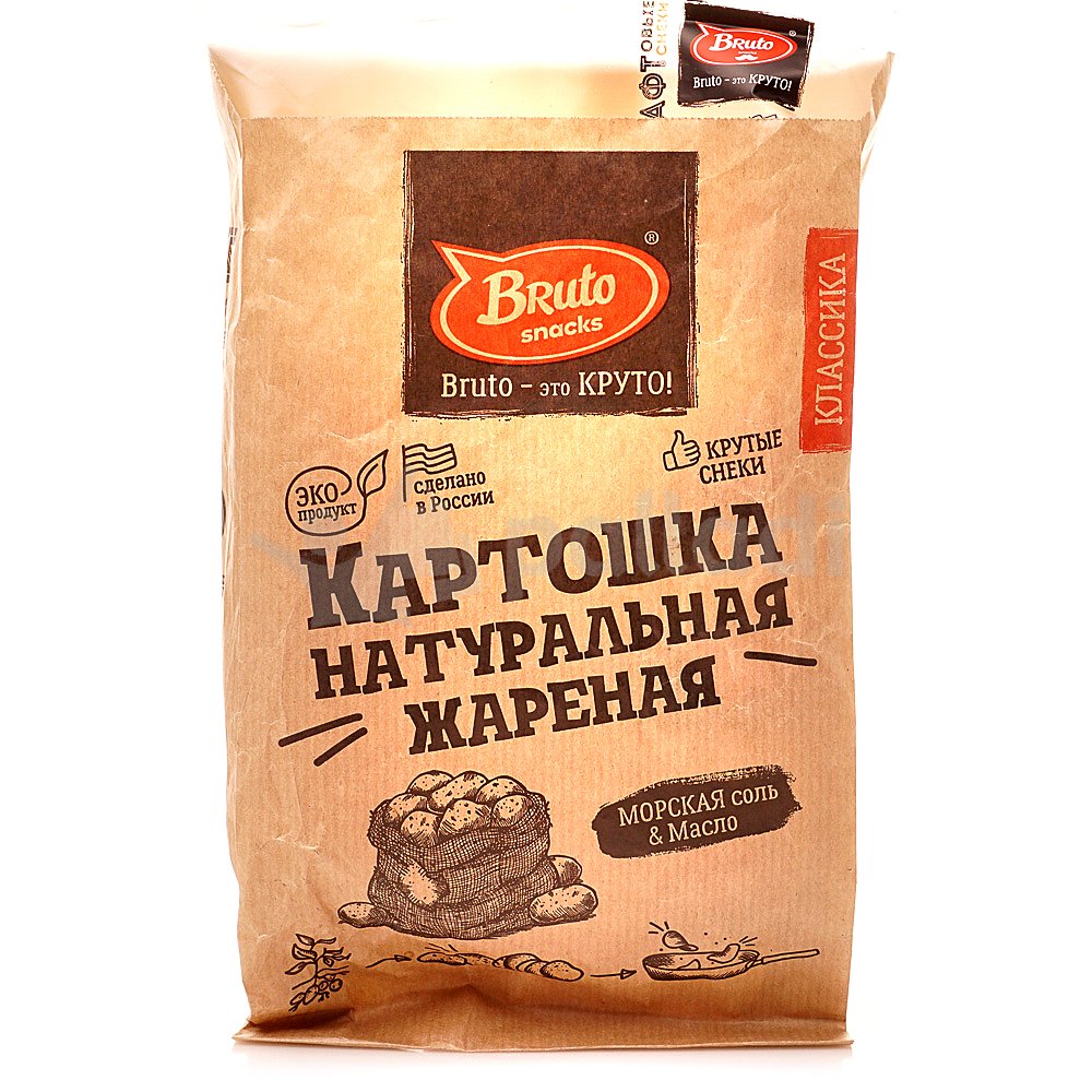 Картофель «Бруто» с солью 70 гр. в Москве